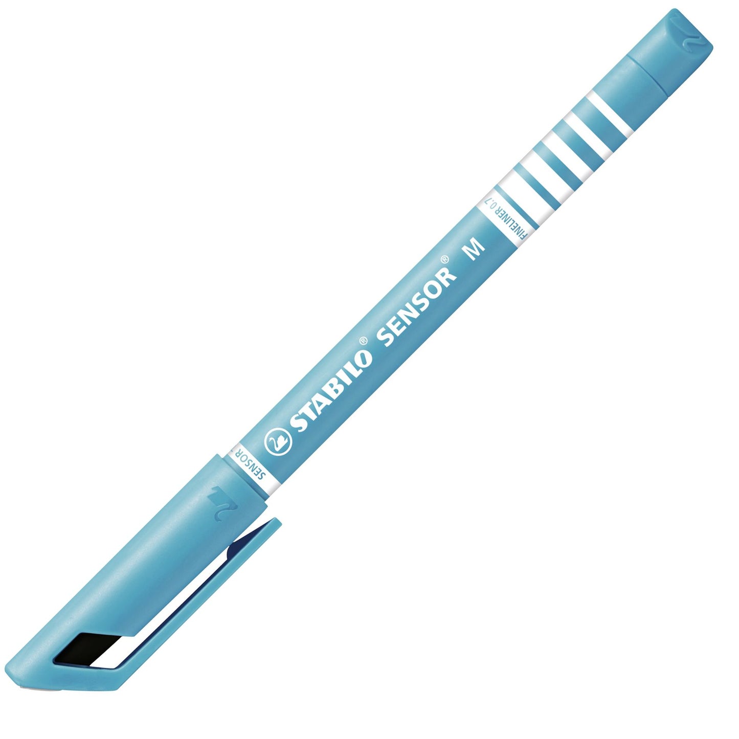 Fineliner con punta ammortizzata - STABILO SENSOR M - Tratto Medio (0,7 mm) - Turchese (25529360)
