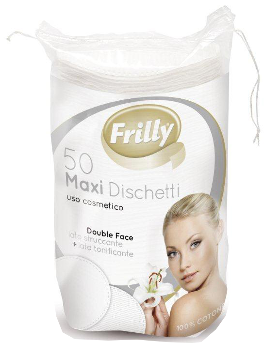 Frilly - Dischetti Levatrucco in Cotone - 50 Pezzi Maxi (25529965)