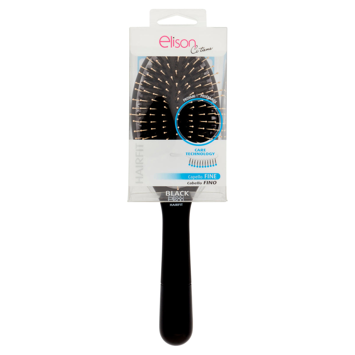 elison Hairfit Spazzola Capello Fine Black (25526120)