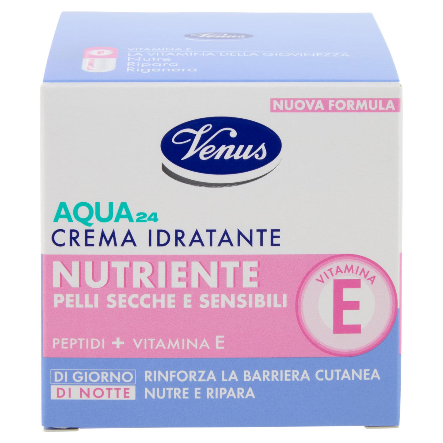 Venus Aqua 24 Crema Idratante Nutriente Pelli Secche e Sensibili 50 mL (25613373)