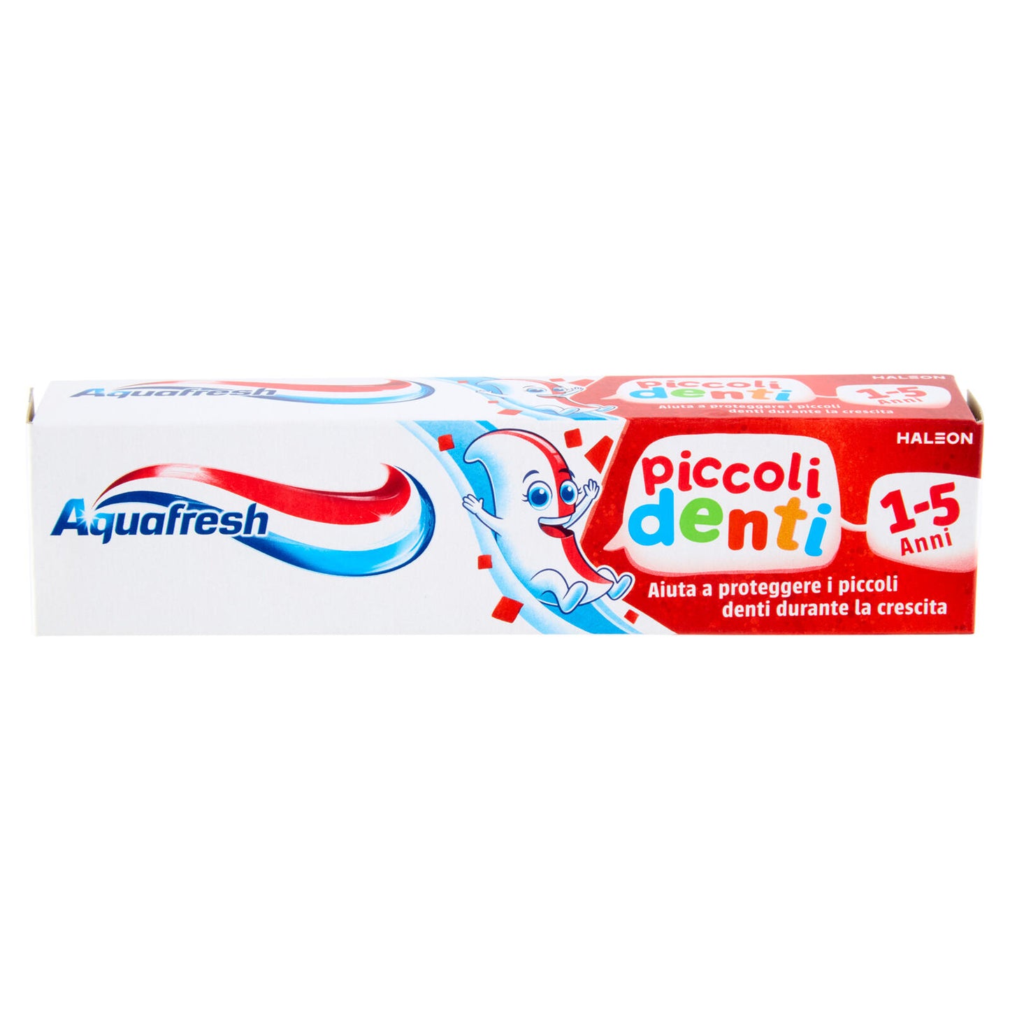 Aquafresh Piccoli Denti dentifricio igiene orale bambini 1-5 anni protegge dalle carie menta 50 ml (25519307)