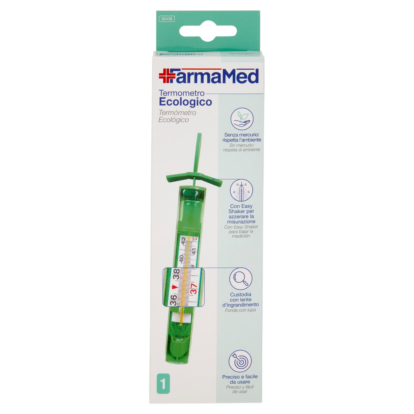 FarmaMed Termometro Ecologico 1 pz (25528633)