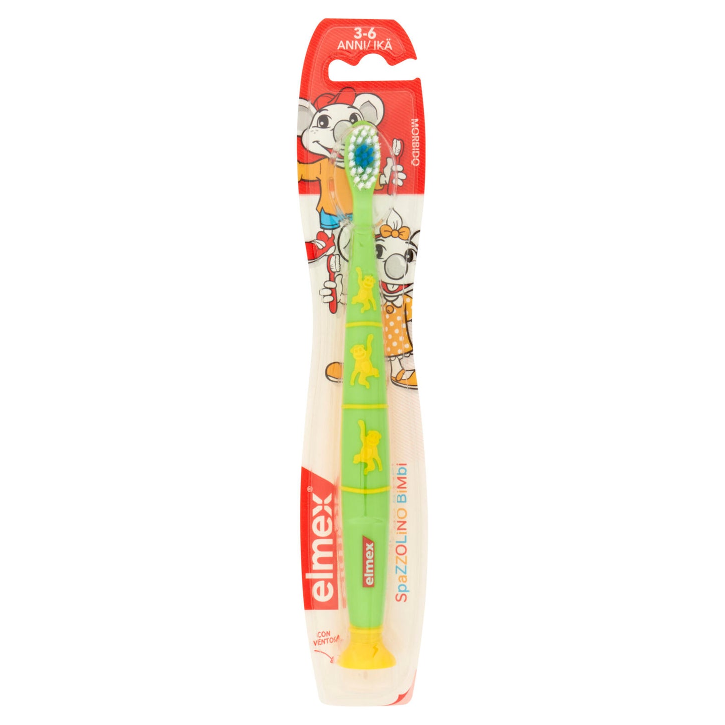 elmex spazzolino Bimbi, bambini 3-6 anni, morbido (25526200)