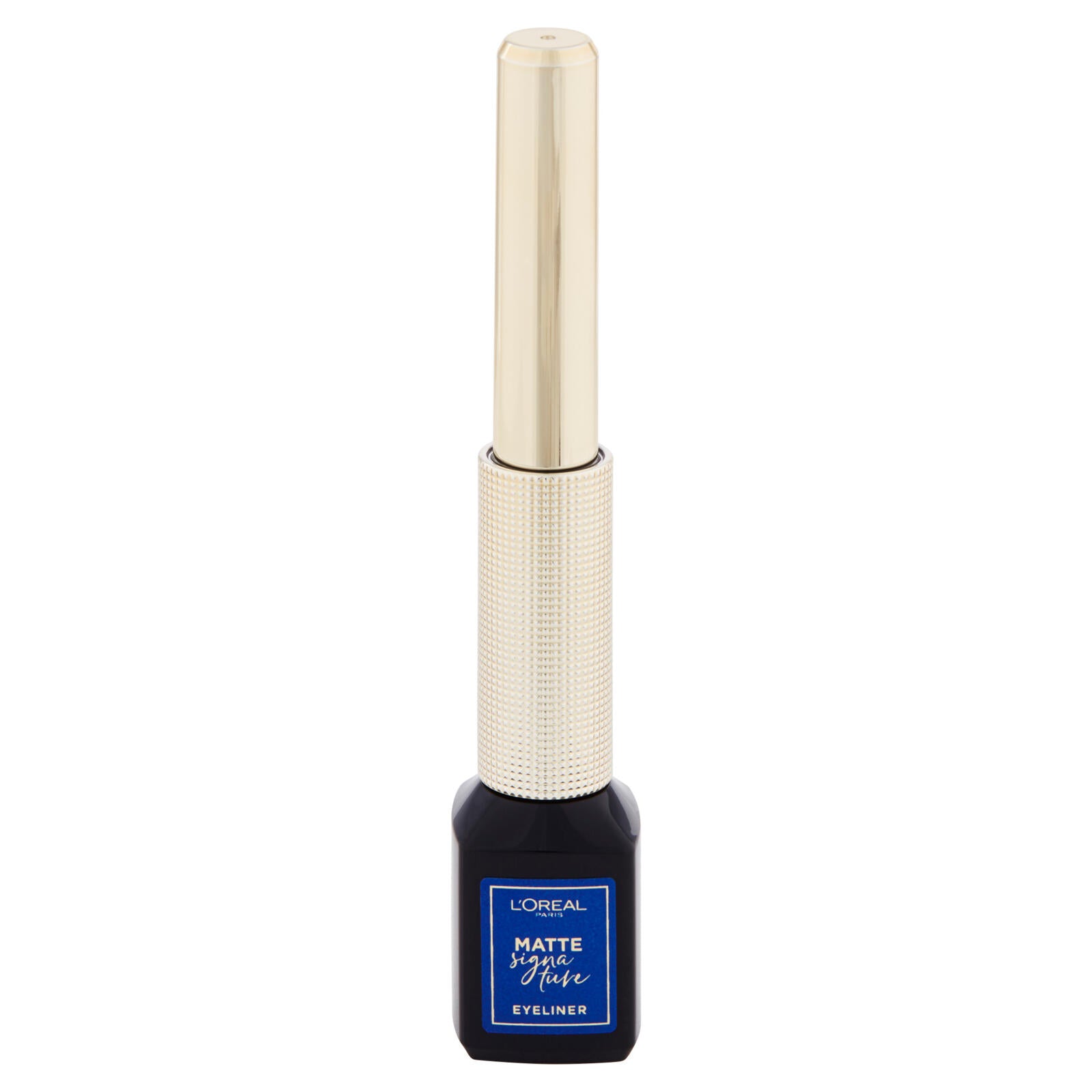 L'Oréal Paris Eyeliner Matte Signature, Pennellino in Feltro, Finish Extra Matte, Blu (25531834)