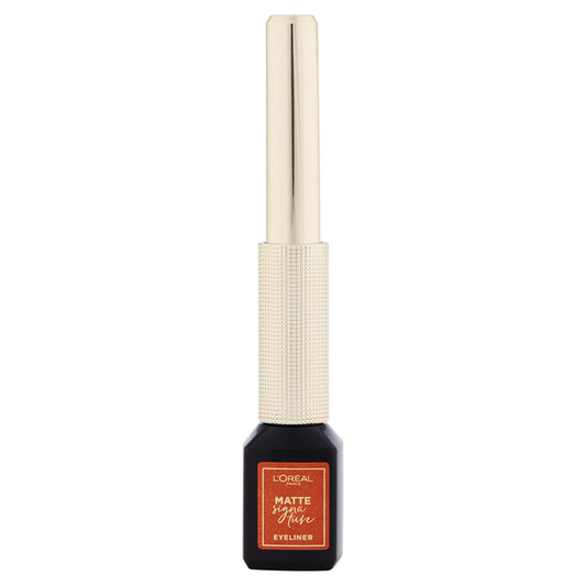 L'Oréal Paris Eyeliner Matte Signature, Pennellino in Feltro, Finish Extra Matte, Rosso Copper (25531841)
