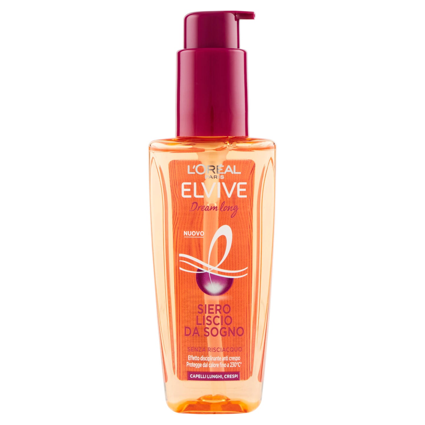 L'Oréal Paris Siero anti-crespo Dream Long, Siero Anti Crespo per capelli lunghi, crespi, 100 ml (25532144)