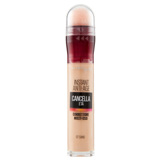 Maybelline New York Correttore Liquido Il Cancella Età, Copre Occhiaie e Piccole Rughe, 07 Sand (25558698)
