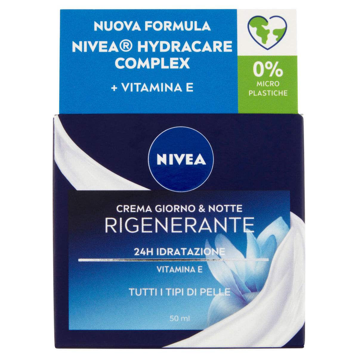 Nivea Crema Giorno & Notte Rigenerante 24H Idratazione 50 ml (25563407)