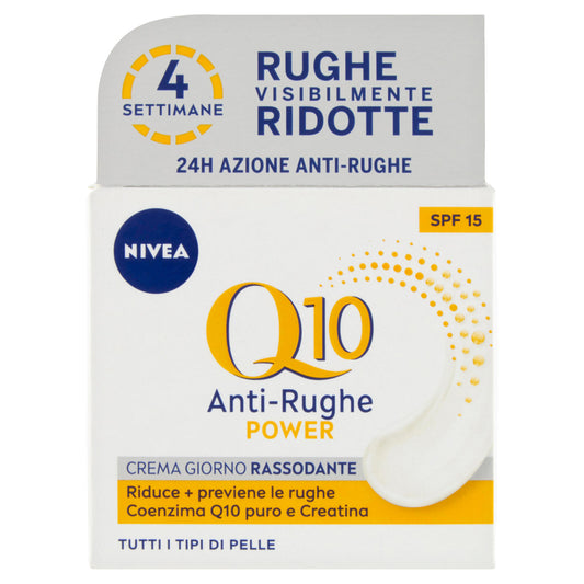 Nivea Q10 Anti-Rughe Power Crema Giorno Rassodante SPF 15 50 ml (25563779)
