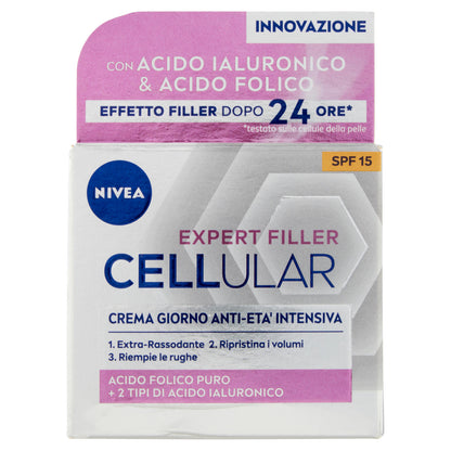 Nivea Cellular Expert Filler Crema Giorno Anti-Età Intensiva SPF 15 50 ml (25563317)