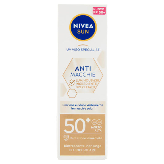 Nivea Sun Anti Macchie Lumionous630 Fluido Solare FP 50+ Molto Alta 40 ml (25563875)