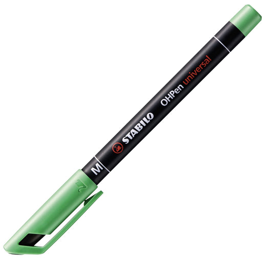 Marcatore - STABILO OHPen universal Permanente - Tratto Medio (1 mm) - Verde (25534243)