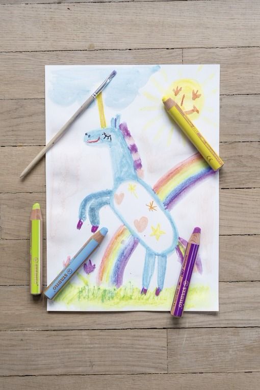 Matita colorata Multi-Funzione - STABILO woody 3 in 1 - Blu cyan (25541310)