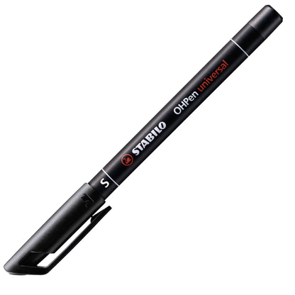 Marcatore - STABILO OHPen universal Permanente - Tratto Superfine (0,4 mm) - Nero (25534257)