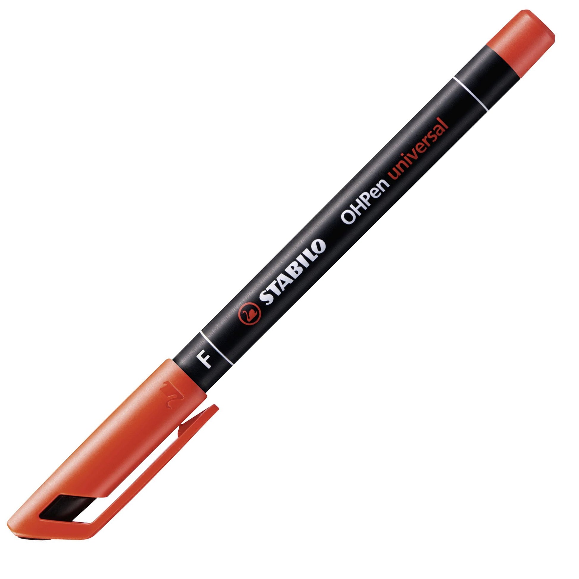 Marcatore - STABILO OHPen universal Permanente - Tratto Fine (0,7 mm) - Rosso (25534195)