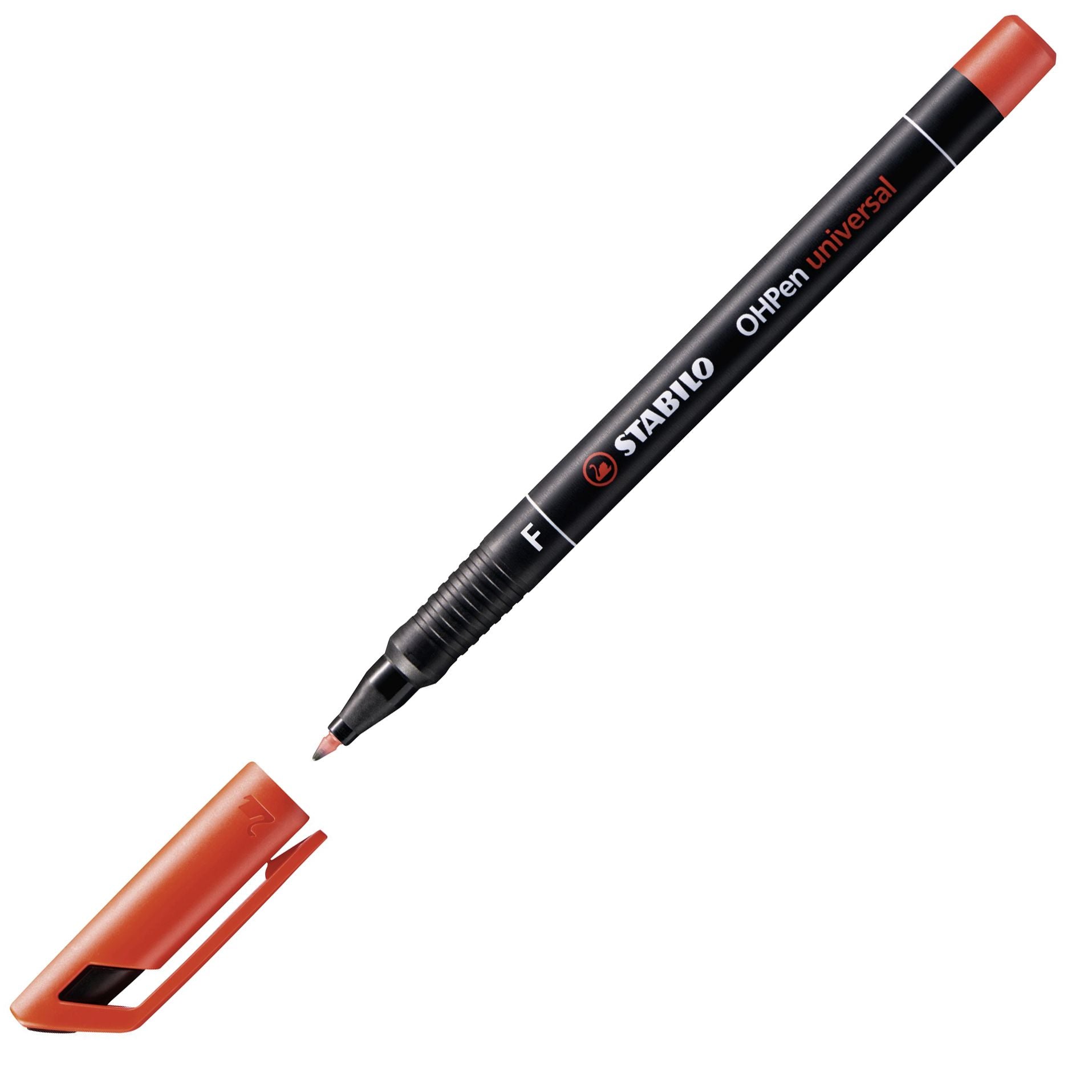 Marcatore - STABILO OHPen universal Permanente - Tratto Fine (0,7 mm) - Rosso (25534196)