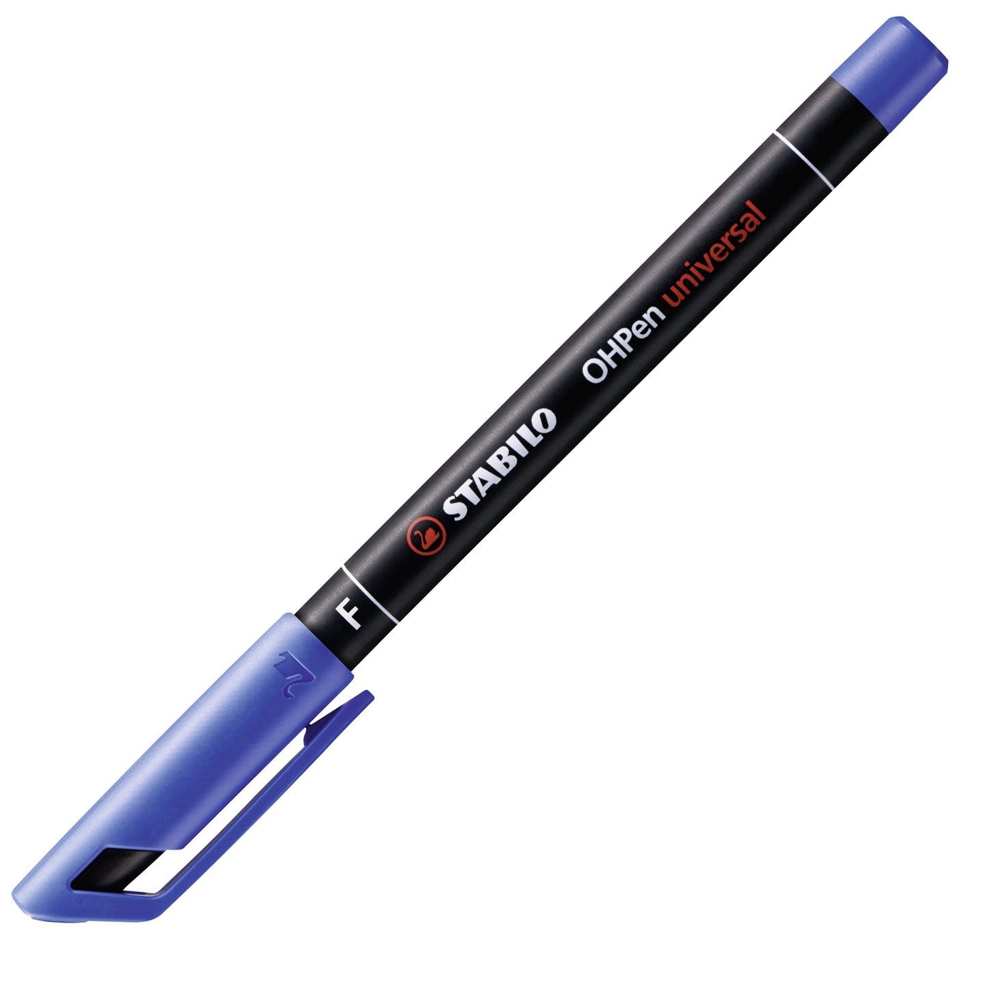 Marcatore - STABILO OHPen universal Permanente - Tratto Fine (0,7 mm) - Blu (25534177)