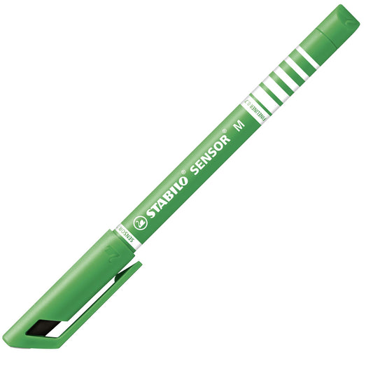 Fineliner con punta ammortizzata - STABILO SENSOR M - Tratto Medio (0,7 mm) - Verde (25529361)
