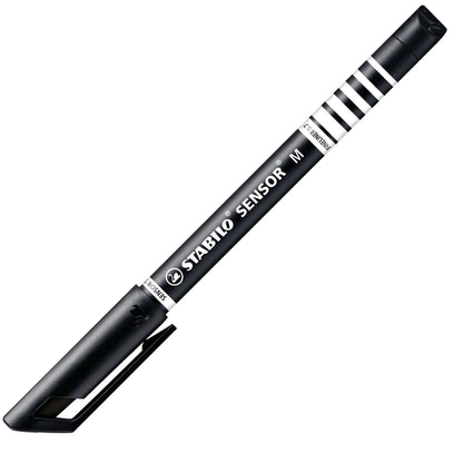 Fineliner con punta ammortizzata - STABILO SENSOR M - Tratto Medio (0,7 mm) - Nero (25529337)
