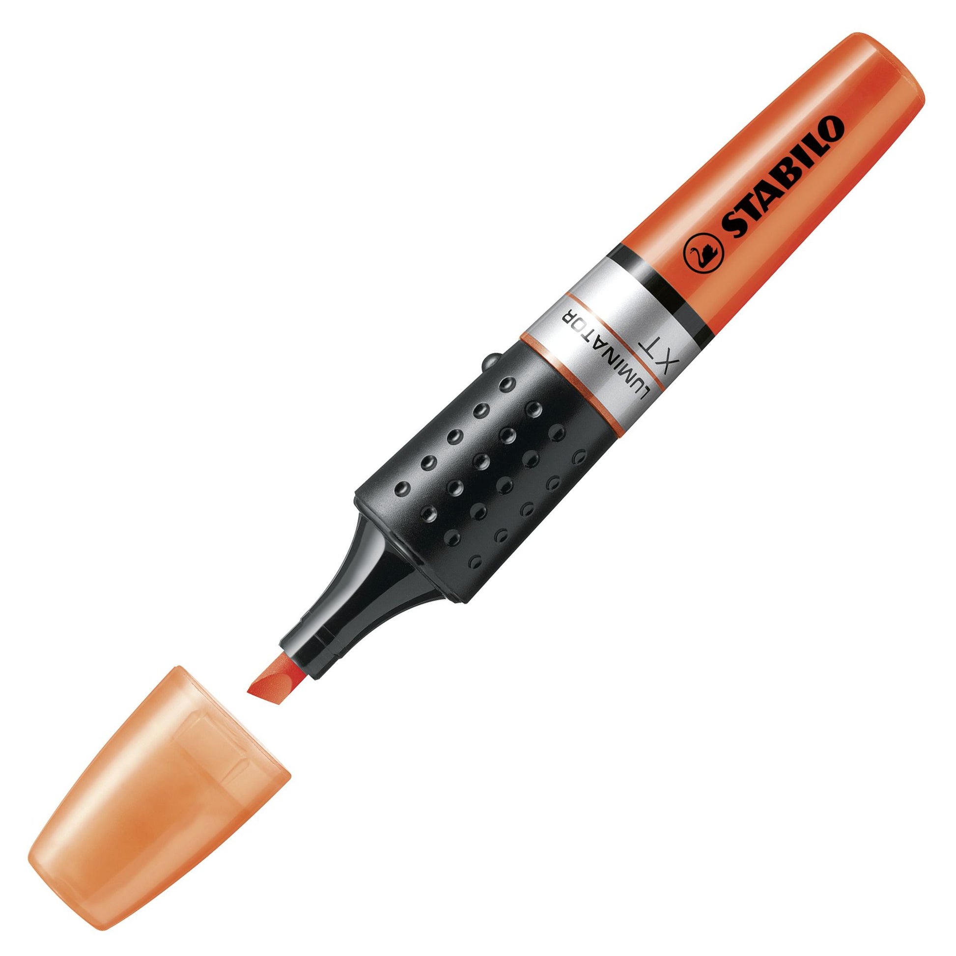 Evidenziatore - STABILO LUMINATOR - lunga durata e doppio tratto (2 + 5 mm) - Arancione (25526912)