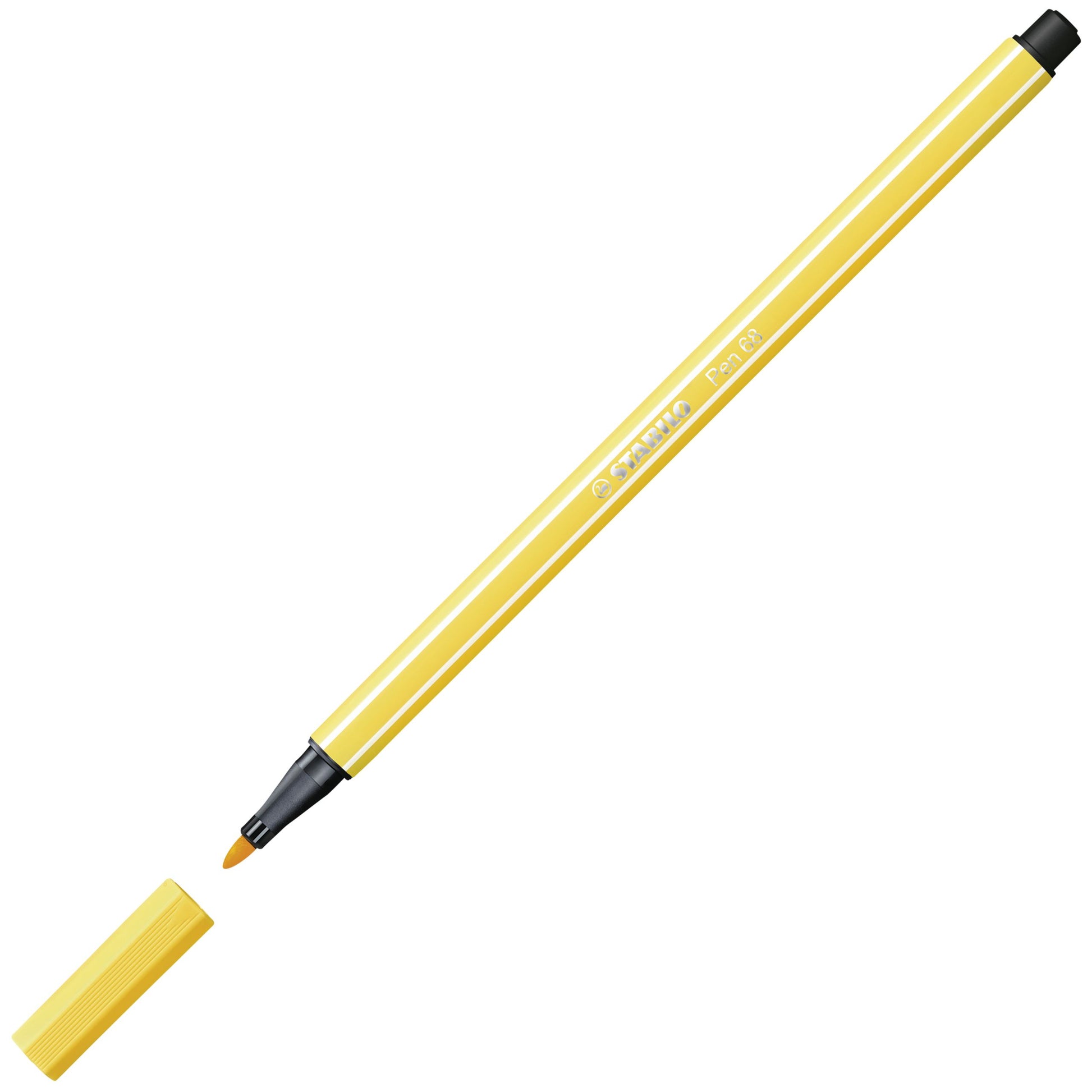 Pennarello Premium - STABILO Pen 68 - Giallo (25573329)