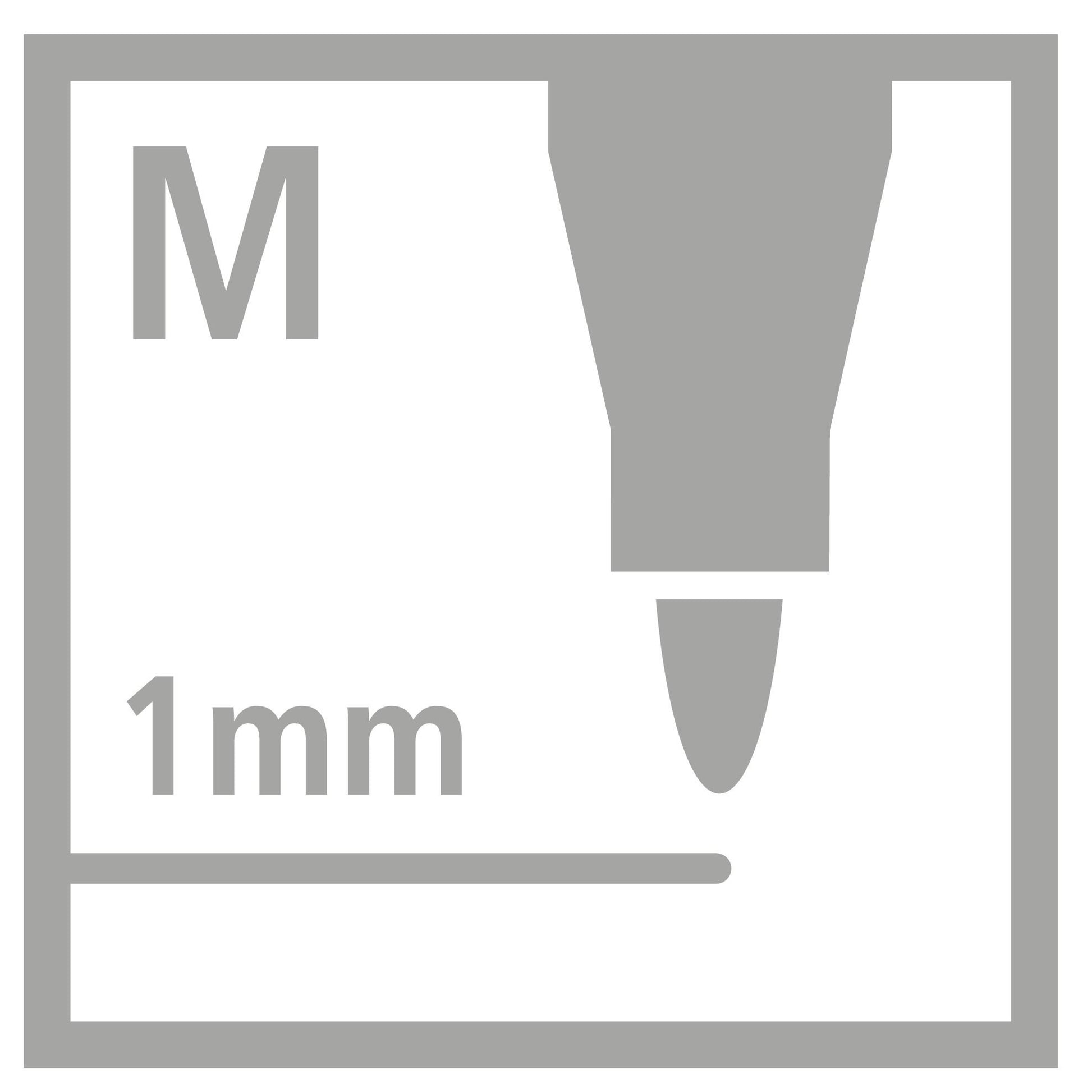 Pennarello Premium - STABILO Pen 68 - Grigio Freddo Chiaro (25573449)
