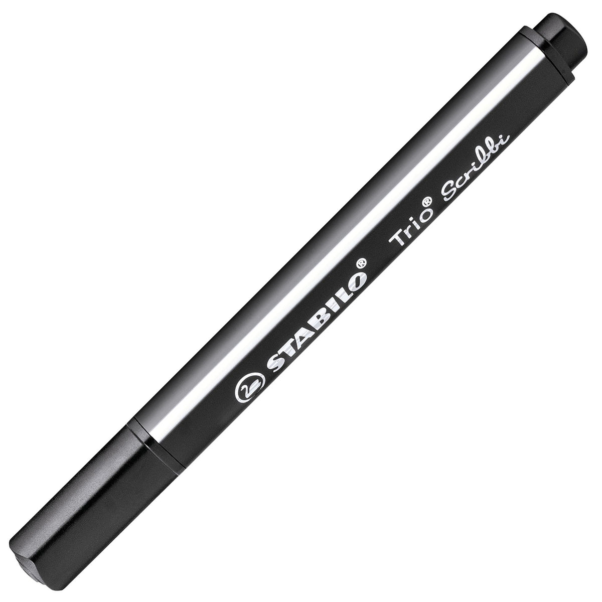 Pennarello triangolare con punta ammortizzata - STABILO Trio Scribbi - Nero (25577939)