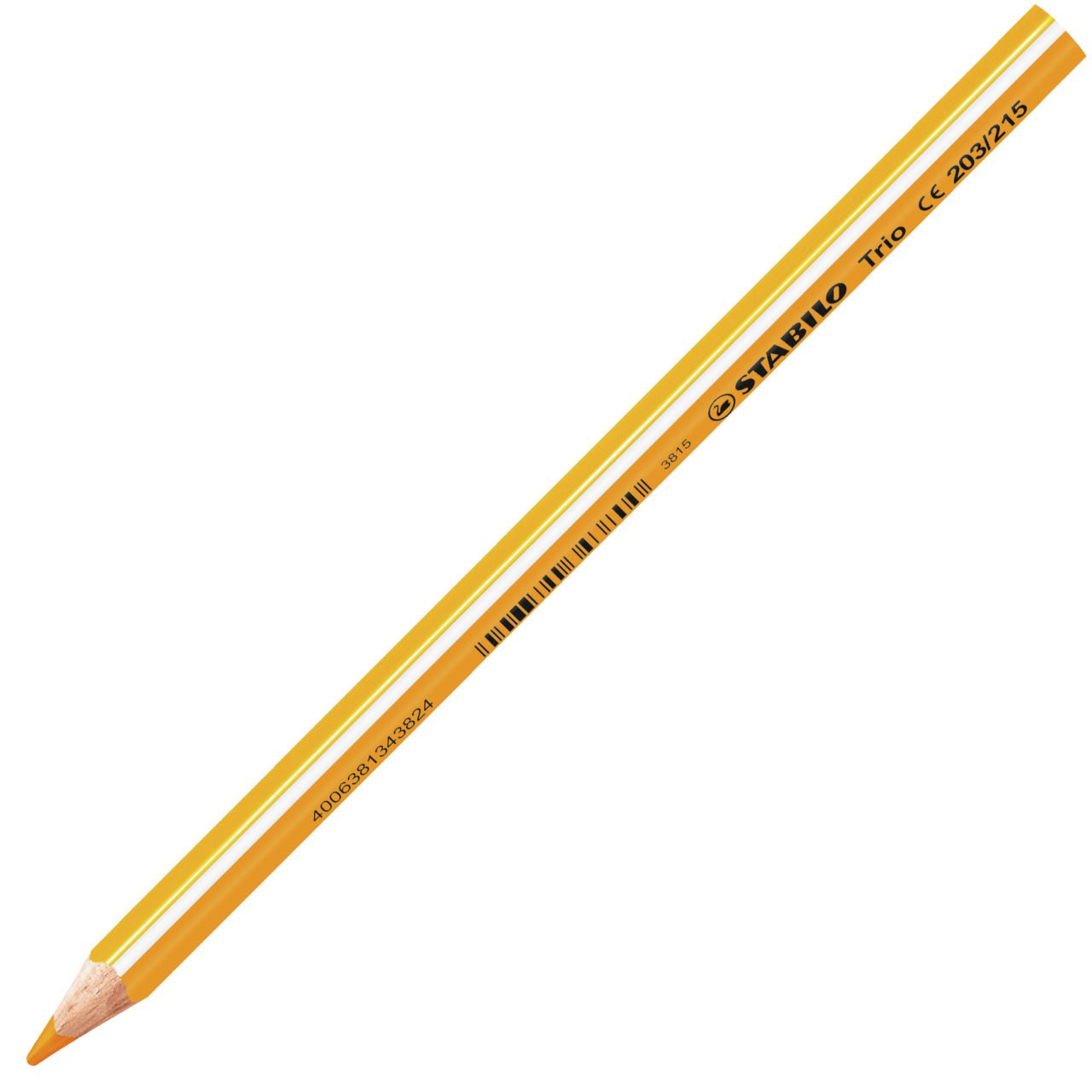 Matita colorata triangolare - STABILO Trio thick - Giallo arancione (25544884)