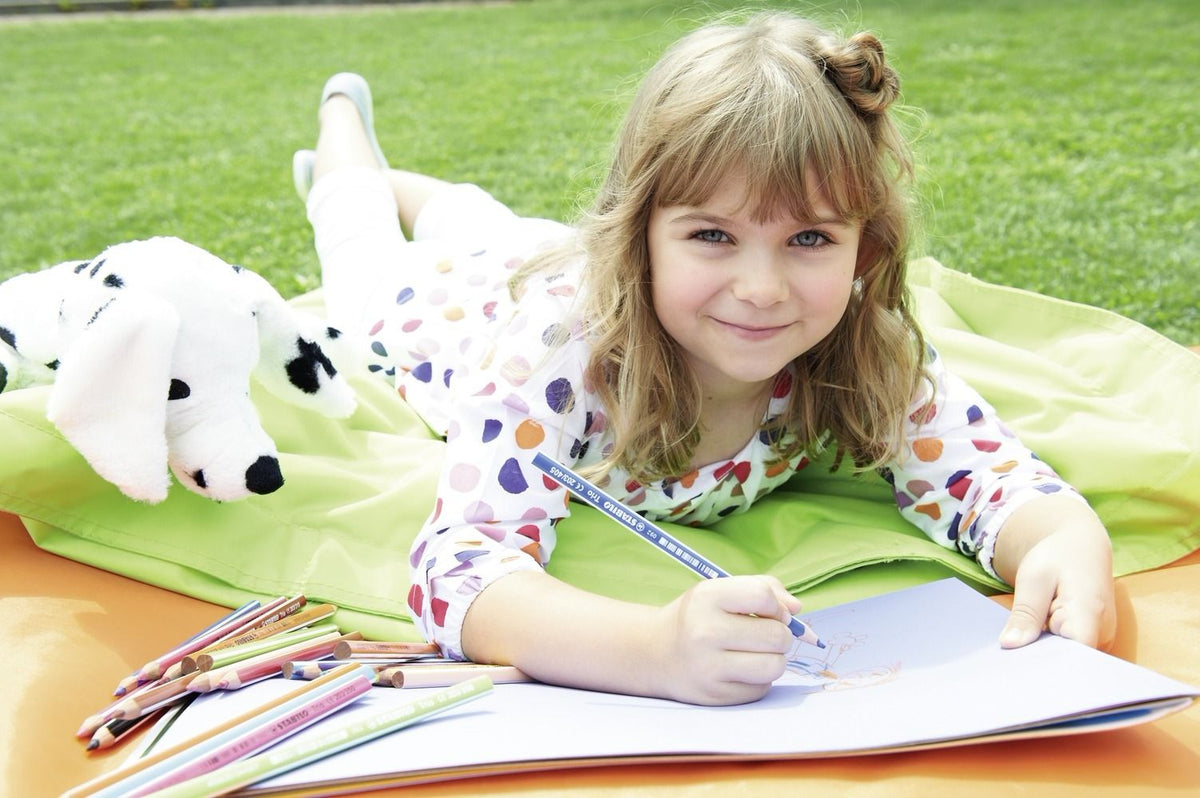 Matita colorata triangolare - STABILO Trio thick - Rosso ciliegia (25544935)