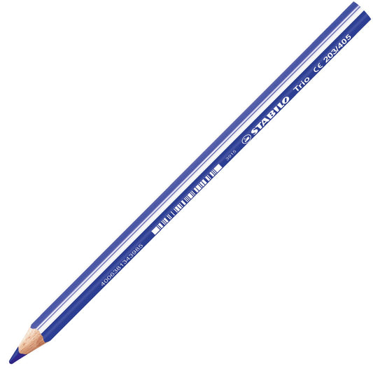 Matita colorata triangolare - STABILO Trio thick - Blu Oltremare (25544863)