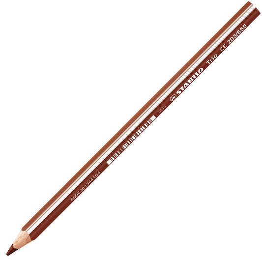 Matita colorata triangolare - STABILO Trio thick - Marrone chiaro (25544898)