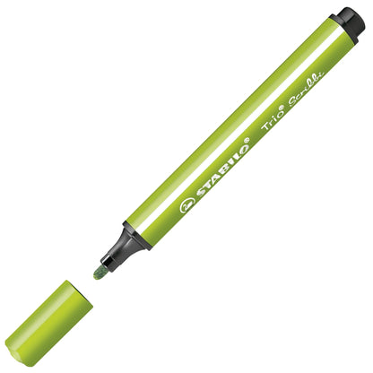 Pennarello triangolare con punta ammortizzata - STABILO Trio Scribbi - Verde chiaro (25578051)