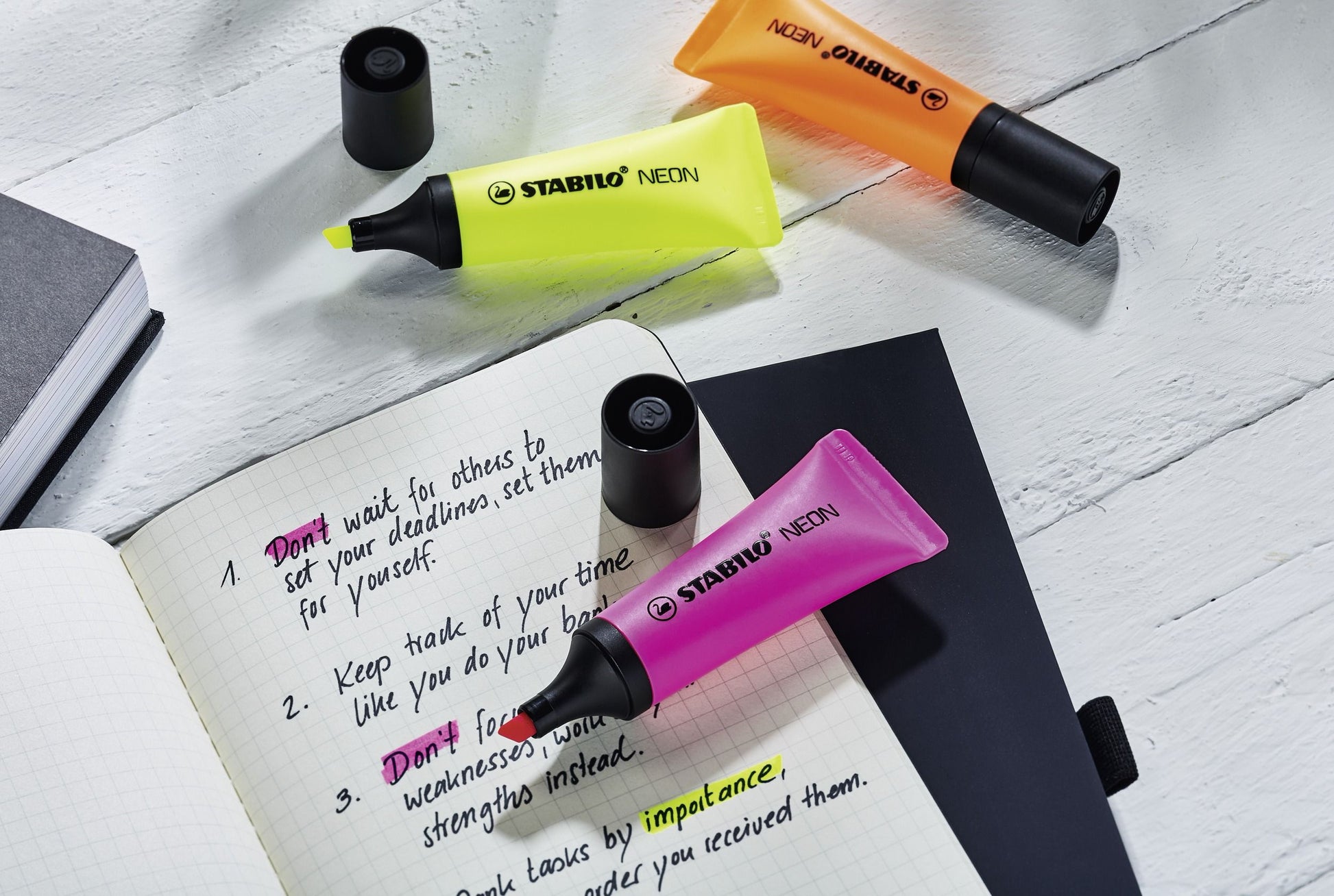 Evidenziatore - STABILO NEON - Rosa (25527033)