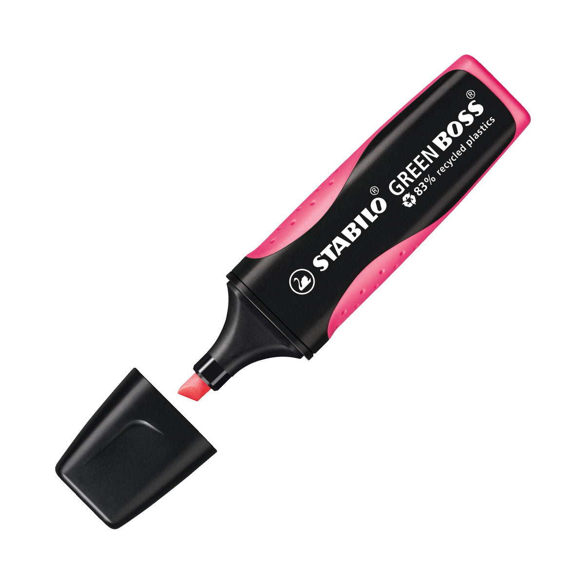Evidenziatore Ecosostenibile - STABILO GREEN BOSS - 83% Plastica Riciclata - Rosa (25527263)