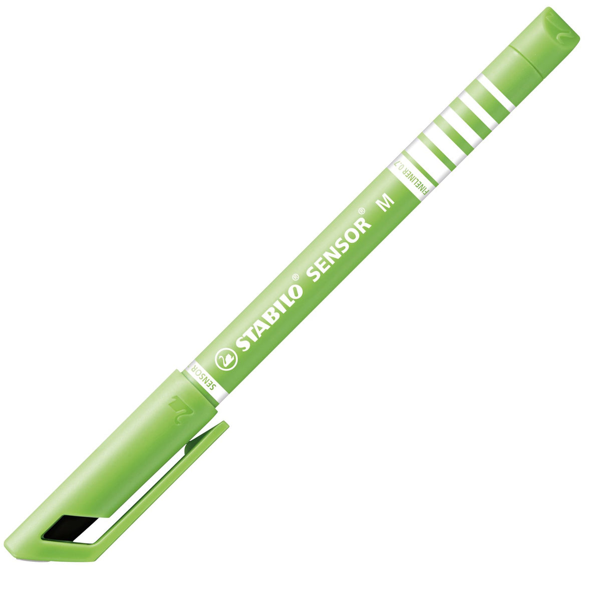 Fineliner con punta ammortizzata - STABILO SENSOR M - Tratto Medio (0,7 mm) - Verde foglia (25529373)