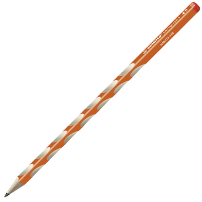 Matita Ergonomica triangolare - STABILO EASYgraph S per Destrimani in Arancione - Gradazione HB (25545086)