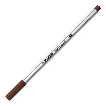 Pennarello Premium con punta a pennello - STABILO Pen 68 brush - Bruno (25576066)