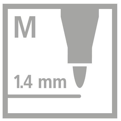 Pennarello Premium Metallizzato - STABILO Pen 68 metallic - Verde Chiaro metallizzato (25577396)