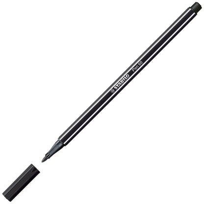 Pennarello Premium - STABILO Pen 68 - ARTY - Astuccio da 18 con appendino - 18 colori assortiti (25572786)