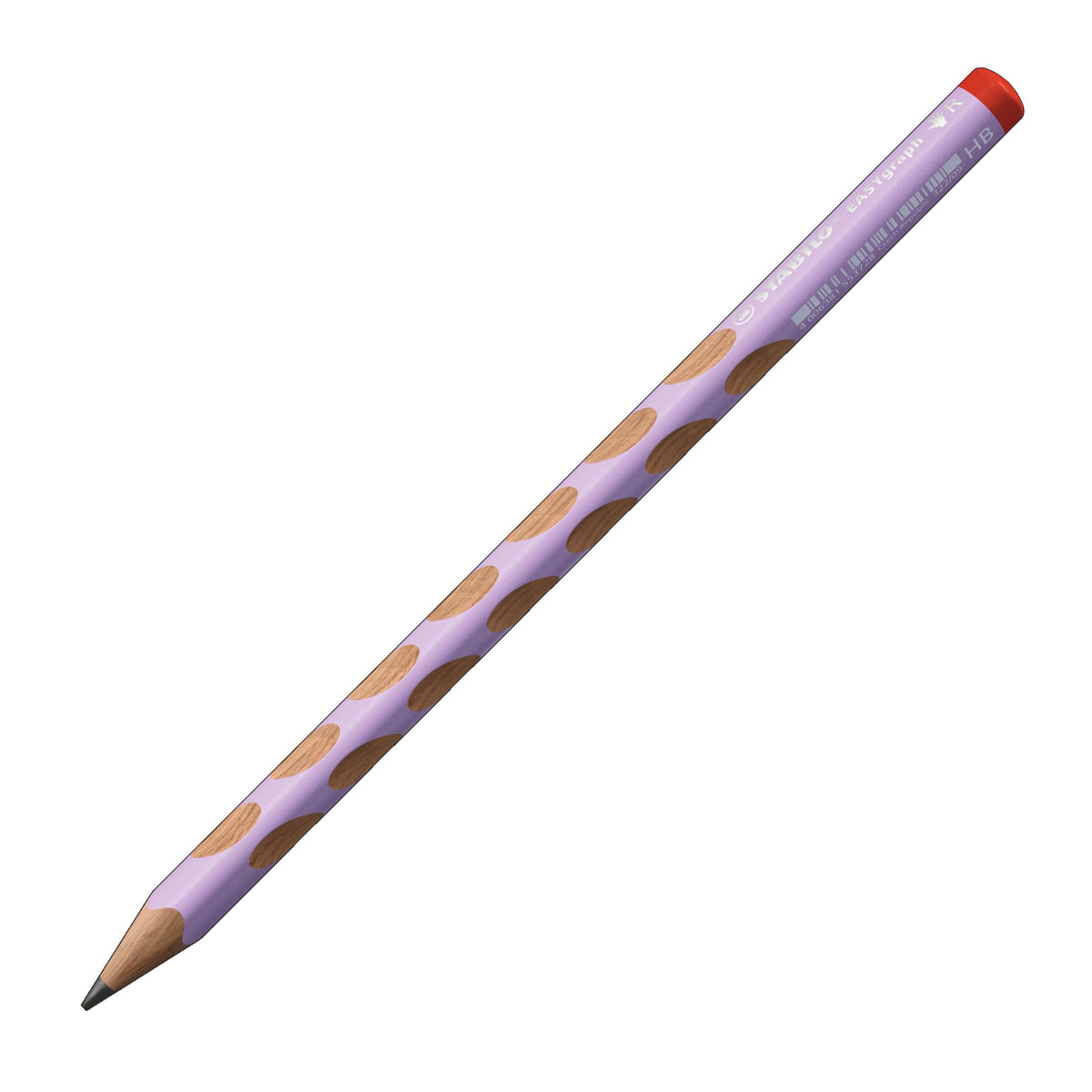 Matita Ergonomica triangolare - STABILO EASYgraph per Destrimani in Lilla Pastel - Gradazione HB (25544982)