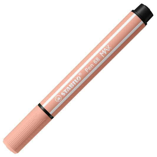 Pennarello Premium a tratto doppio (1 + 5 mm) - STABILO Pen 68 MAX - Albicocca (25574944)