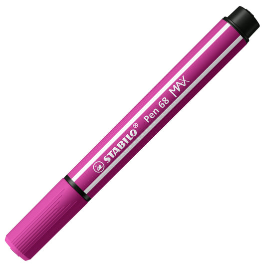 Pennarello Premium a tratto doppio (1 + 5 mm) - STABILO Pen 68 MAX - Rosa Scuro (25575381)