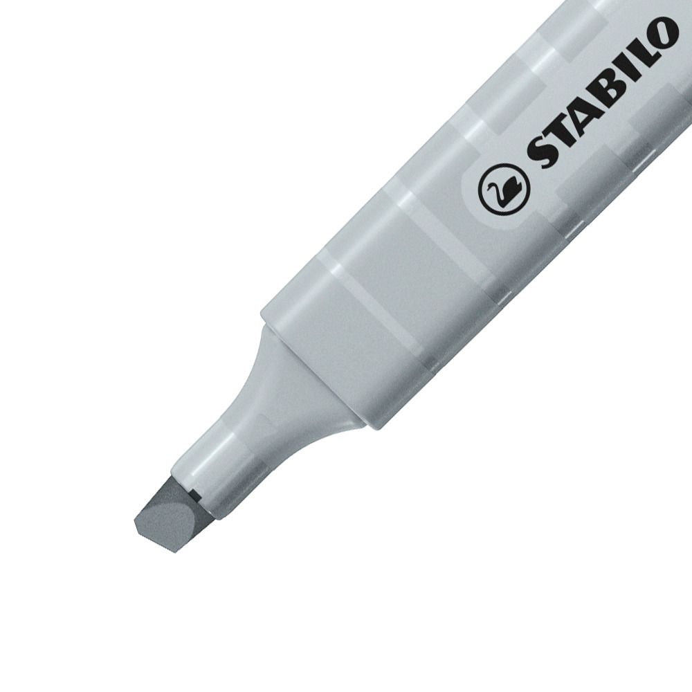 Evidenziatore - STABILO swing cool Pastel - Grigio Polvere (25527206)