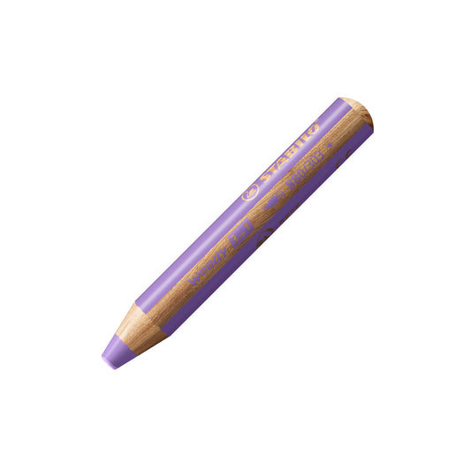 Matita colorata Multi-Funzione - STABILO woody 3 in 1 - Viola pastello (25544745)