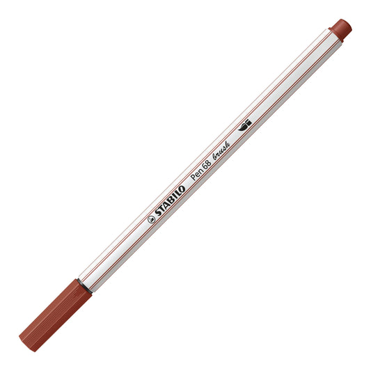 Pennarello Premium con punta a pennello - STABILO Pen 68 brush - Terra di Siena (25576604)