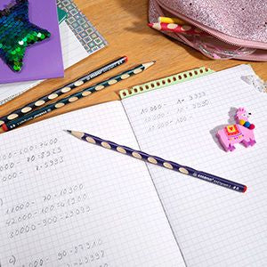 Matita Ergonomica triangolare Sottile - STABILO EASYgraph S Metallic per Destrimani in Viola metallizzato - Gradazione HB (25545158)