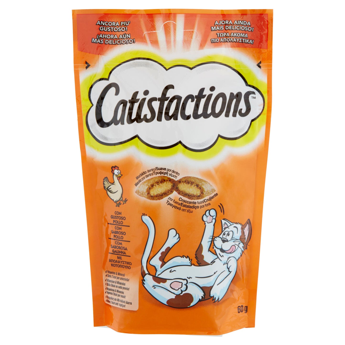 Catisfactions Snack Gatto con Gustoso Pollo 60 g (25521585)