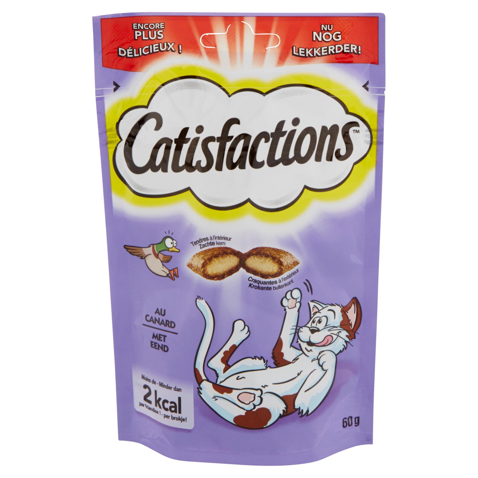Catisfactions Snack Gatto con Anatra 60 g (25521537)