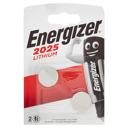 Energizer 2025 Lithium 2 pz (25526283)