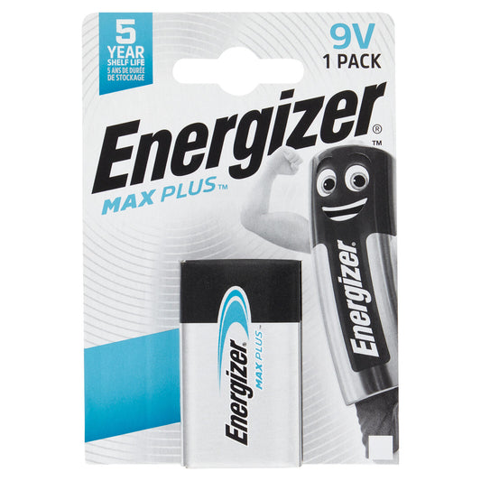 Energizer Max Plus Alkaline 9V 1 pz (25526303)